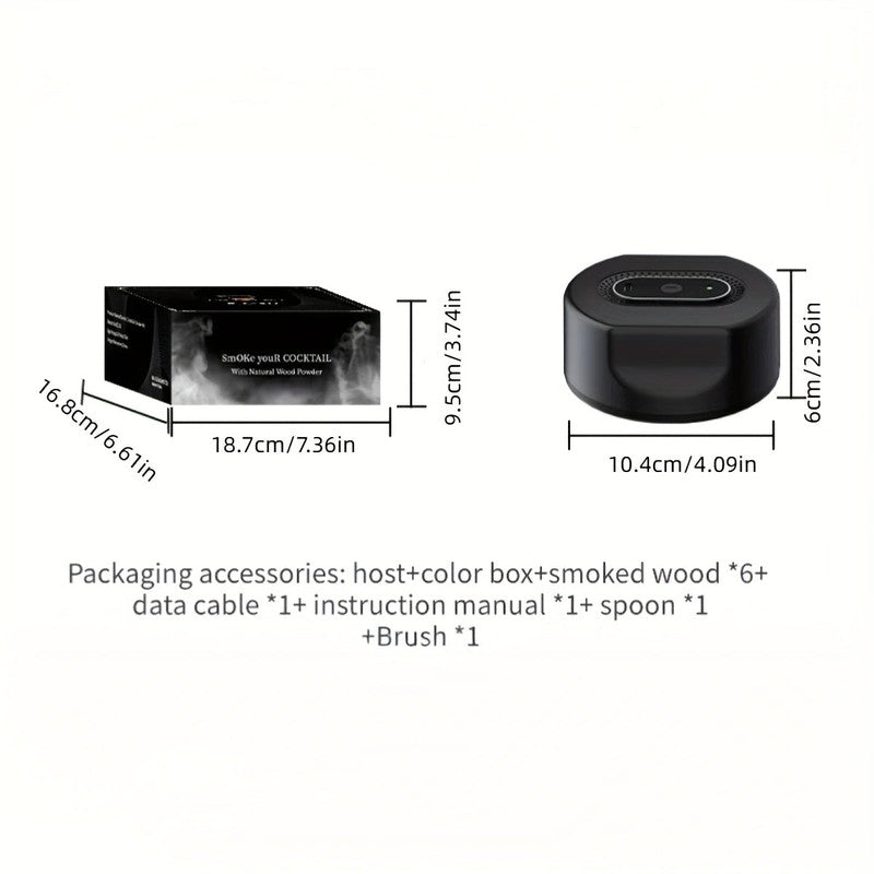 Automatic Electric Whiskey Smoker Gift Set