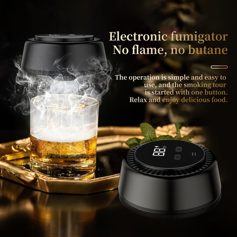 Automatic Electric Whiskey Smoker Gift Set