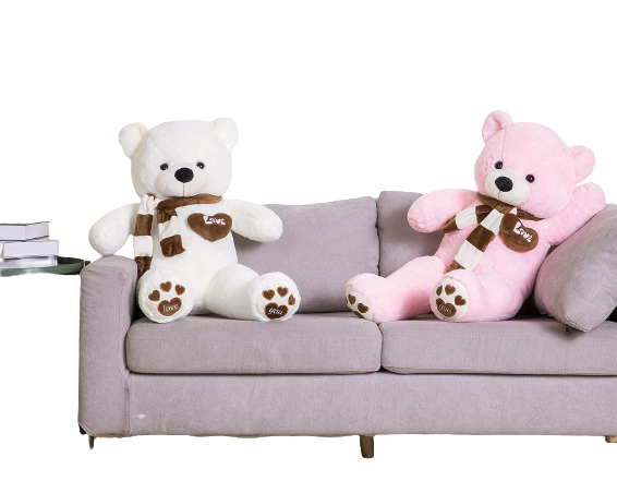 Huge 100cm Giant Pink Teddy Bear Soft Plush