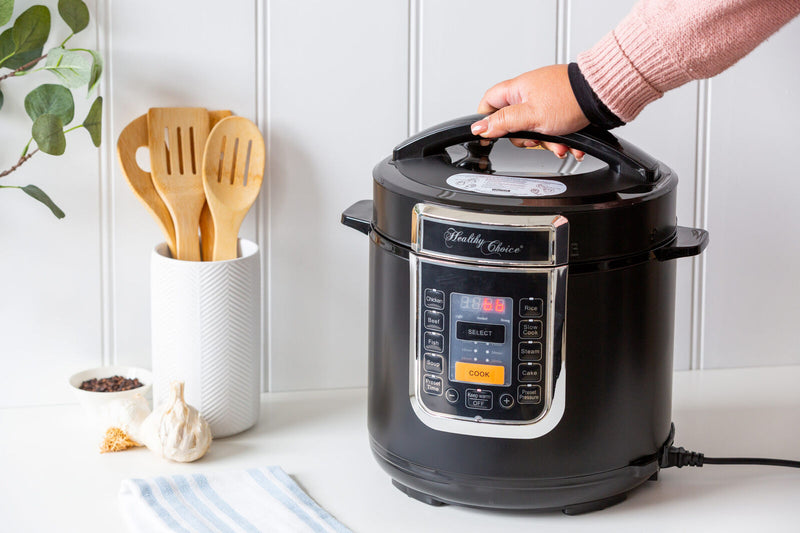 6L Ceramic Coated, PFAS Free Automatic Pressure Cooker