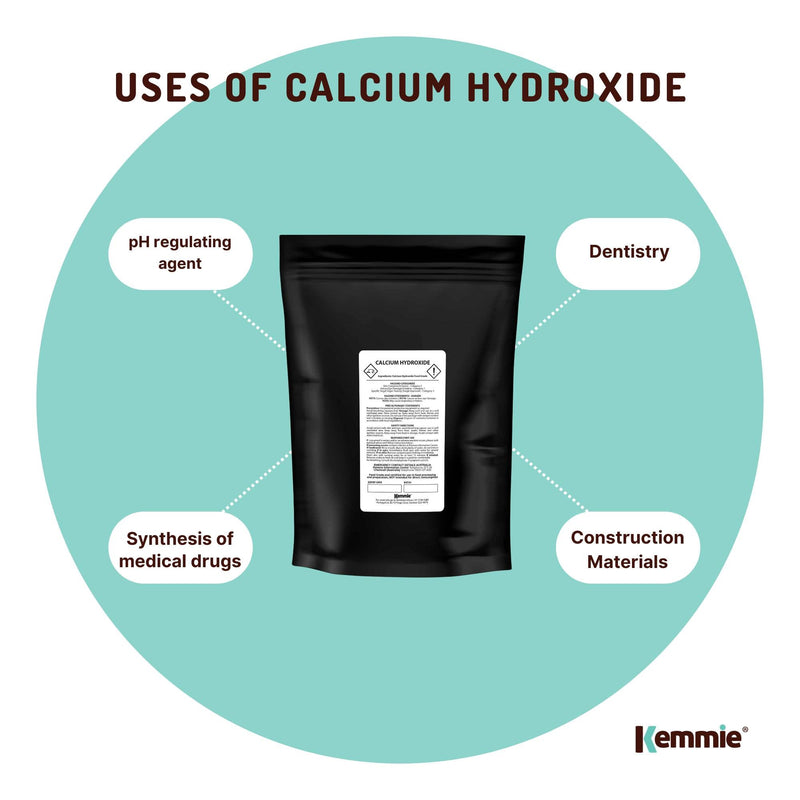 400g Food Grade Calcium Hydroxide Powder - FCC Hydrated Slaked Pickling Lime