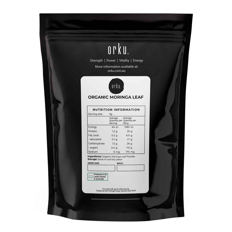 50g Organic Moringa Leaf Powder -  Supplement Moringa Oleifera Drumstick Leaf