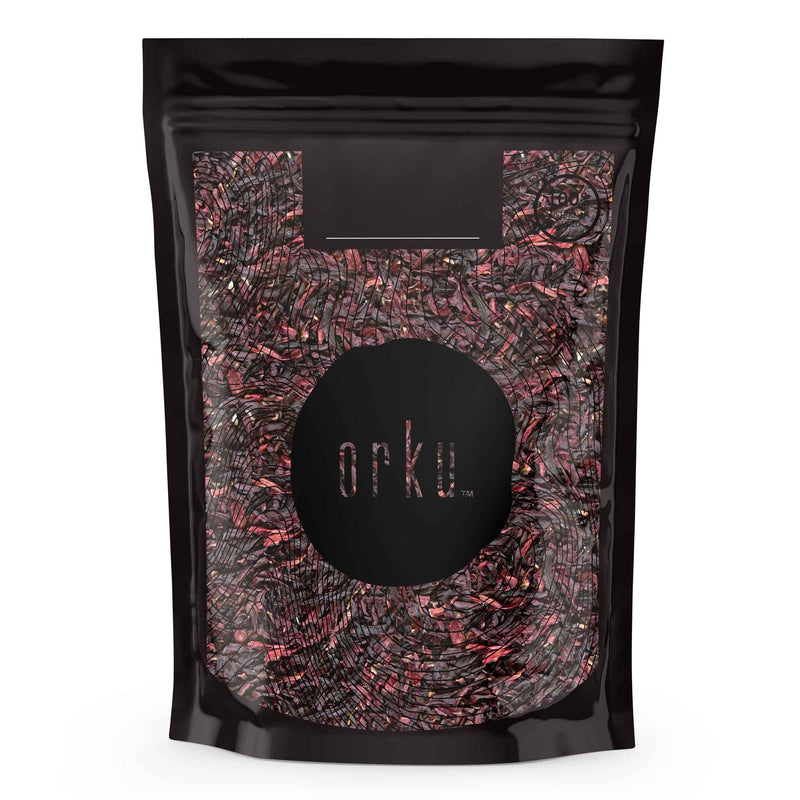 25g Organic Hibiscus Rosella Flower Crushed - Dried Herbal Tea Supplement