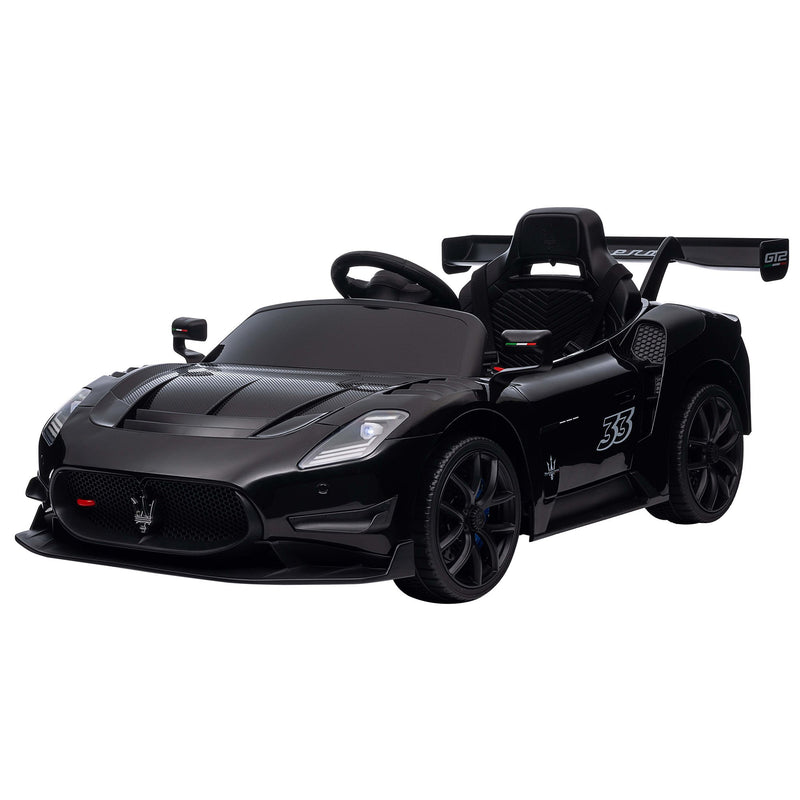 Kahuna Maserati MC20 GT2 Licensed Electric Kids Ride On Race Car Black