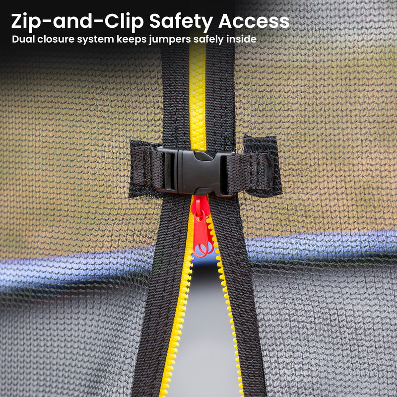 Kahuna 6ft Trampoline Pad and Net - Green