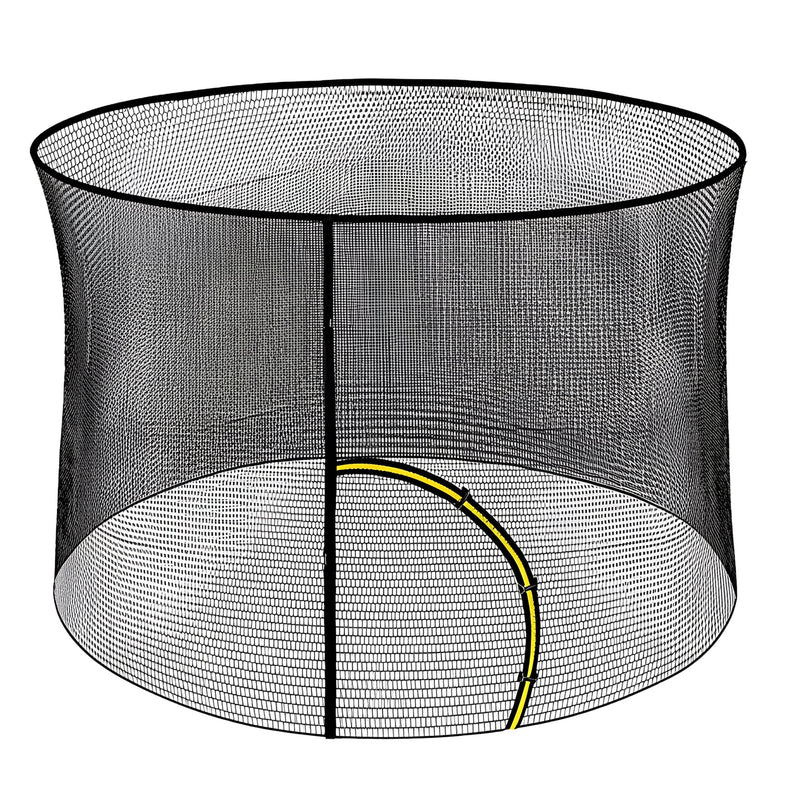 Kahuna 10ft Trampoline Pad and Net - Orange