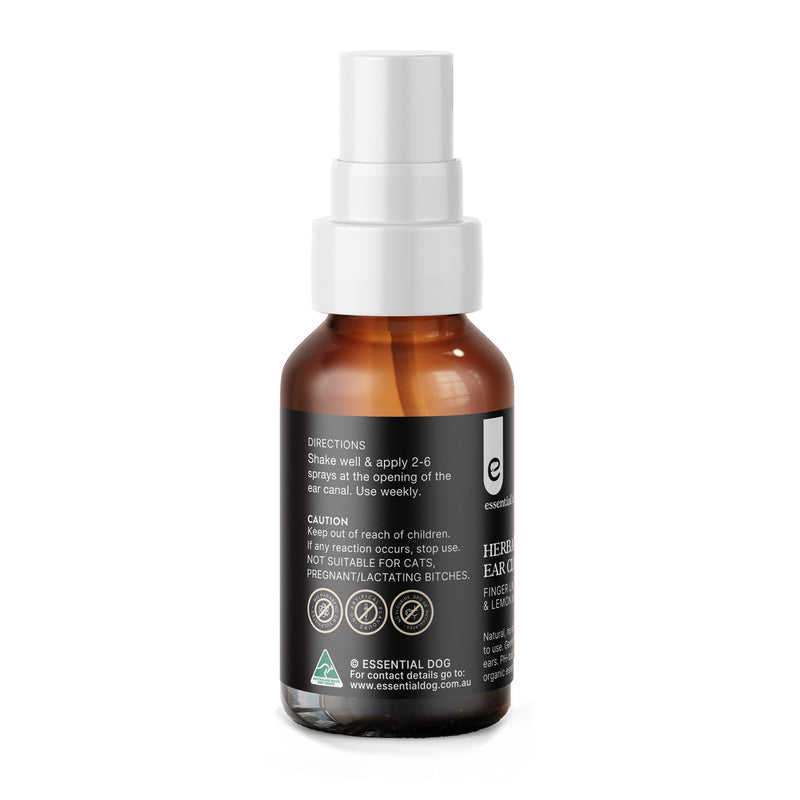 Herbal Plus Dog Ear Cleaner (Witch Hazel, Aloe & Lemon Myrtle)