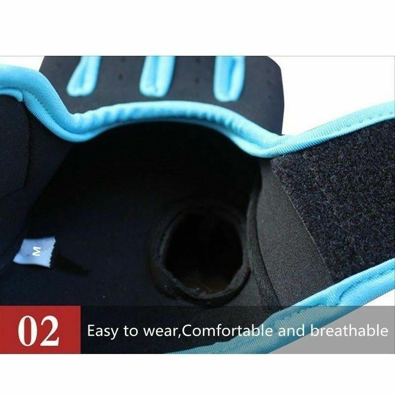 M Size Sports Gloves Weight Lifting Exercise Training Workout Bike Riding Men Women - Black+Grey