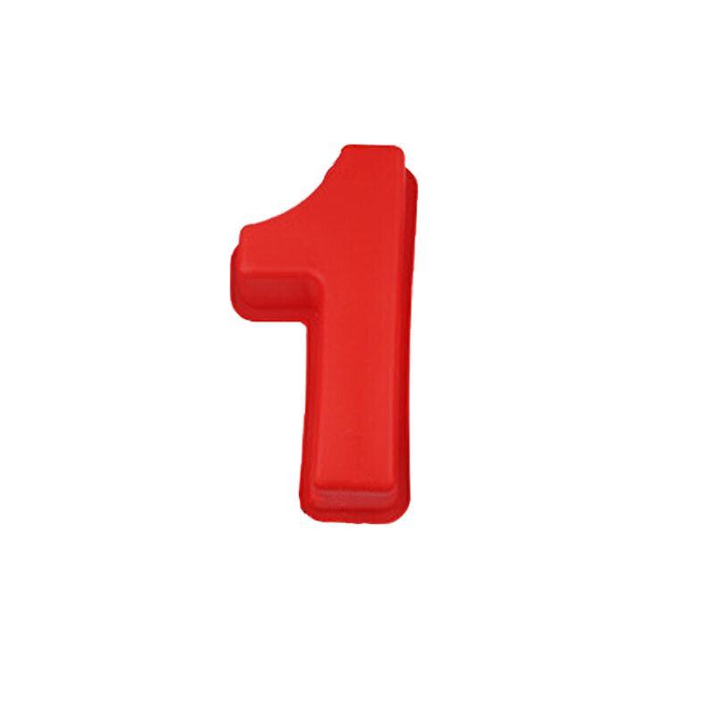 10 Inch Silicone Number Cake Mould Birthday Baking Pan Fondant Tools - 4