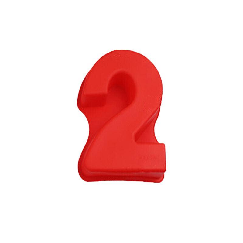 10 Inch Silicone Number Cake Mould Birthday Baking Pan Fondant Tools - 4
