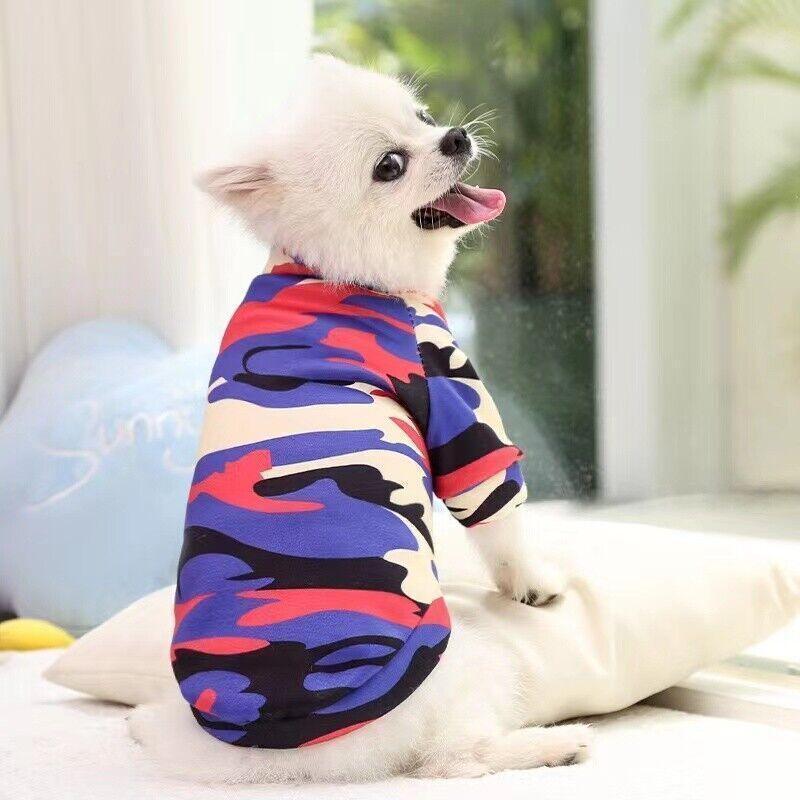 XS Cute Pet Dog Warm Jumper Sweater Clothes Cat Knitwear Knitted Coats Winter - Pink Lion
