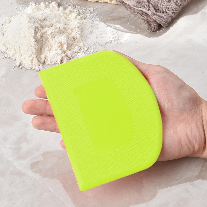 Baker Dough Scraper Sourdough Pizza Cake Pastry Bread Cutter Slicer Cutting Tool