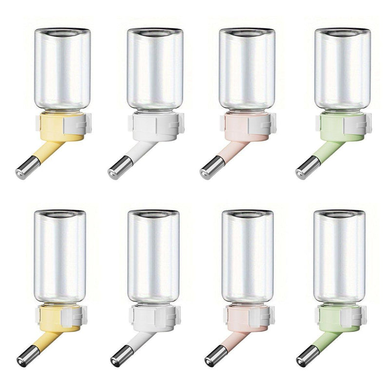 Pet Water Bottle for Hamster Guinea Pig Rabbit Vacuum Drinking Feeder Kettle - 120ml-Green