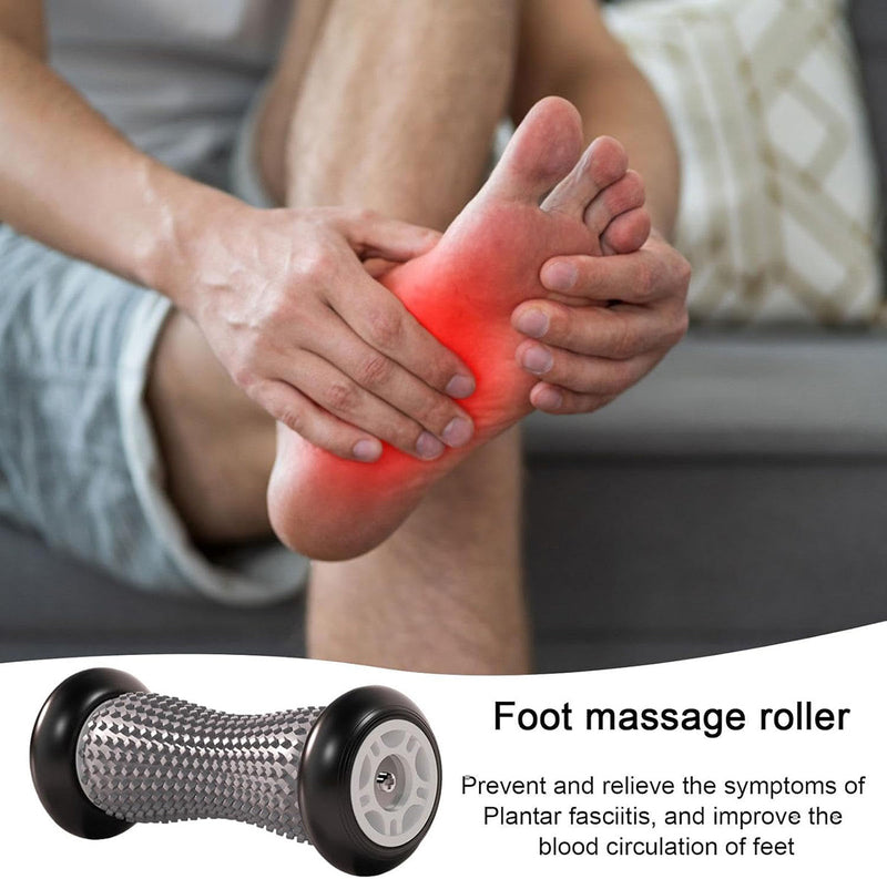 Foot Massage Roller Muscle Relaxation Arch Care Yoga Fitness Tool - Pink