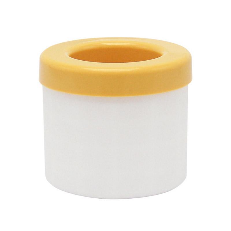Silicone Ice Cube Tray Mould Ice Box Compartment Bucket for Easy Ice Making - Gray