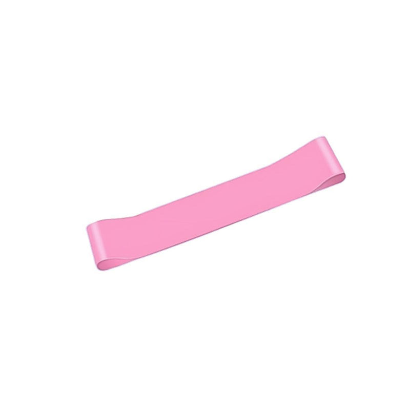 Exercise Resistance Bands Loop Power Strength Training Fitness Yoga Pilates Gym - Light Pink (600*50*0.4MM)