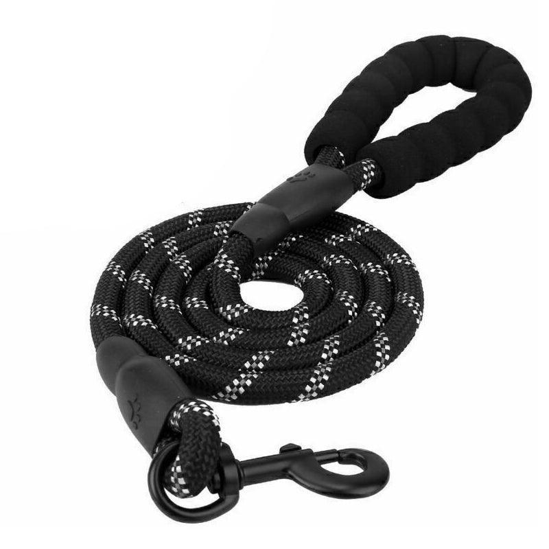 Nylon Training Dog Leash Heavy Duty Pet Products Strong Rope Recall Lead Leashes - Pink