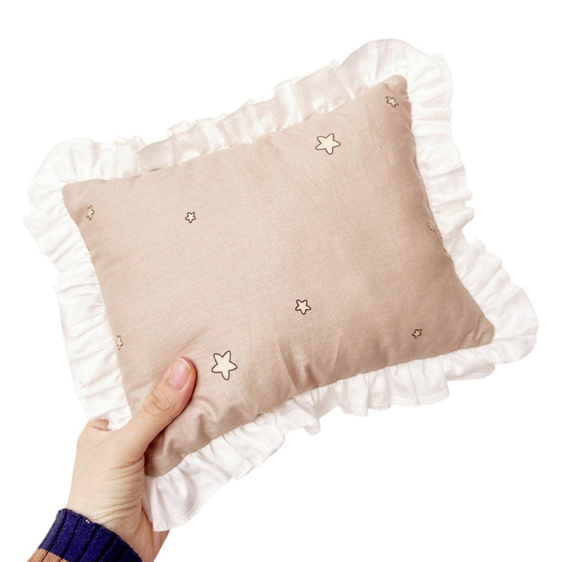 Lace Cat Pillow Soft Pet Cushion for Sleeping Comfortable Kitty Bed Cushion - White Moon
