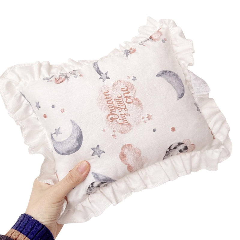 Lace Cat Pillow Soft Pet Cushion for Sleeping Comfortable Kitty Bed Cushion - White Moon