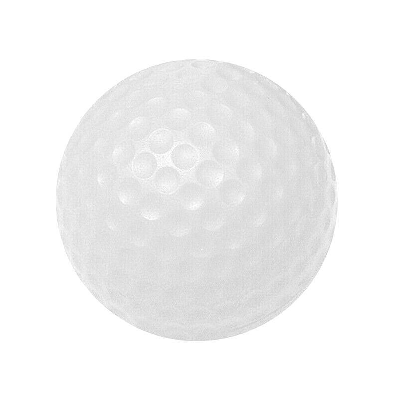 Indoor Outdoor Golf Training Foam Balls 12 Pack PU Soft Practice Accessories - Yellow
