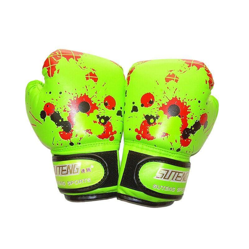 Boxing Sparring Training Gloves MMA Kickboxing Punching Gloves for Practice Sessions - Black