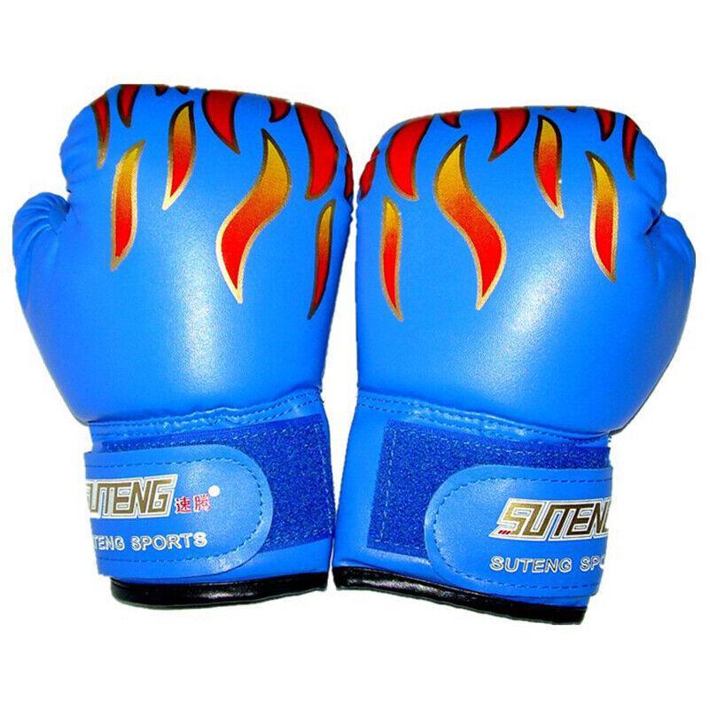 Boxing Sparring Training Gloves MMA Kickboxing Punching Gloves for Practice Sessions - Blue