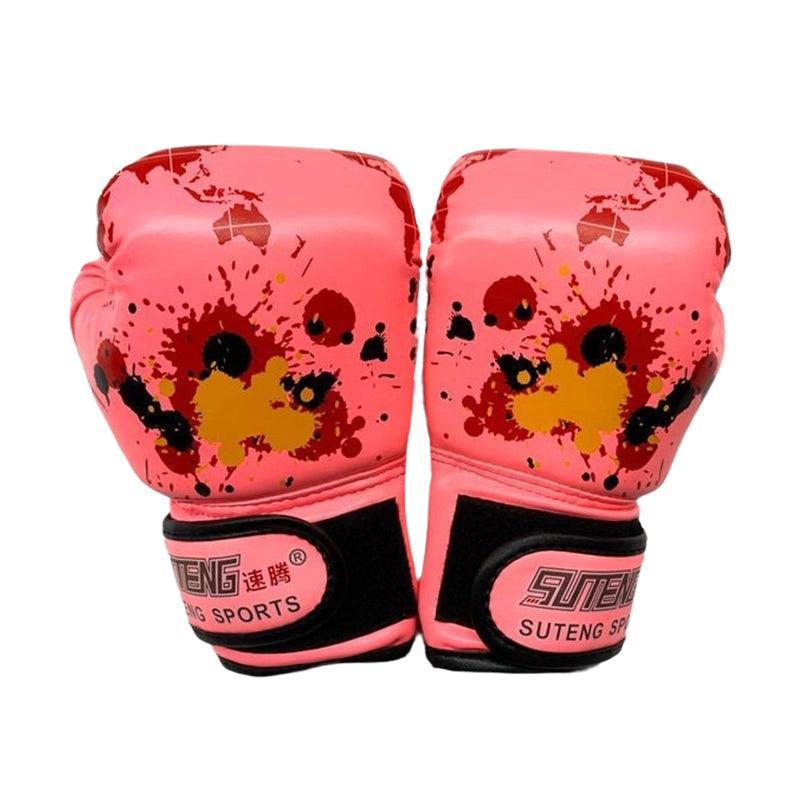 Boxing Sparring Training Gloves MMA Kickboxing Punching Gloves for Practice Sessions - Red
