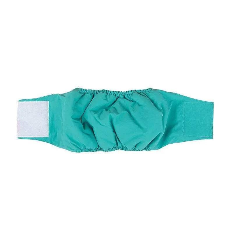 S Male Dog Puppy Nappy Diaper Belly Wrap Band Sanitary Pants Underpants - Yellow