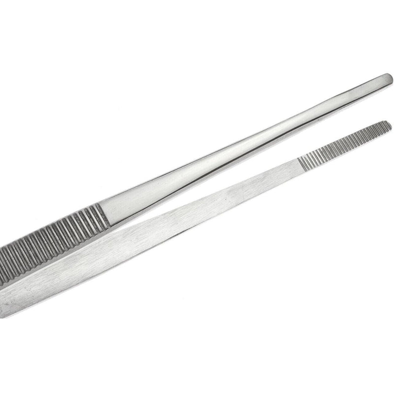 Kitchen Tweezers Silver Garden Tweezer For Professional Use Craft Home Long Au - CR 20cm