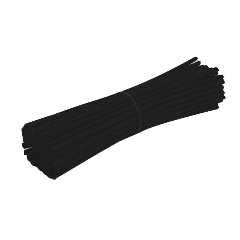 72PCS Wheel Spoke Wrap Sleeves Mountain Bike Bicycle Mtb Wraps Skins Covers - Yellow