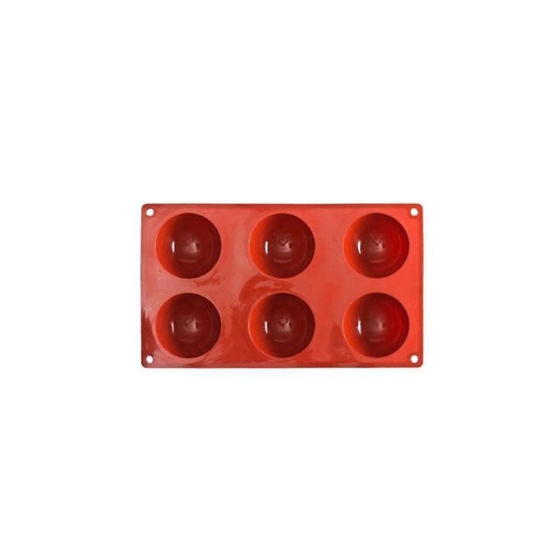 Soap Mold Cake Mould Kitchen Accessories Kitchenware Silicone Gel Baking Tools - 15 semicircle