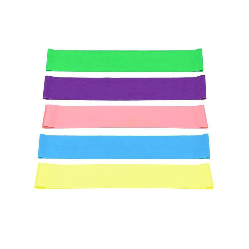 1.5m Elastic Yoga Stretch Resistance Bands Exercise Fitness Band Theraband - Yellow
