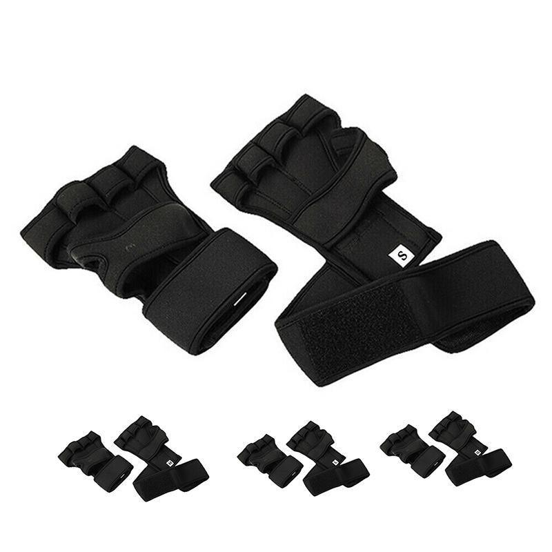 Weight Lifting Training Gloves Women Men Fitness Sports Body Building Gym Gloves - S