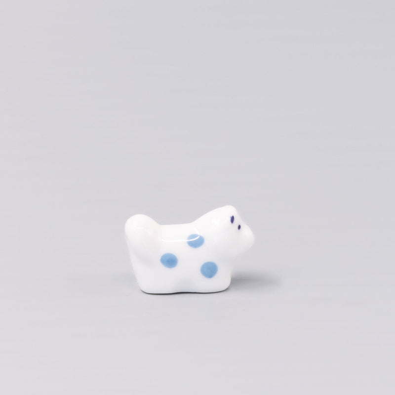 Chopstick Rest Shiba Dog White Blue