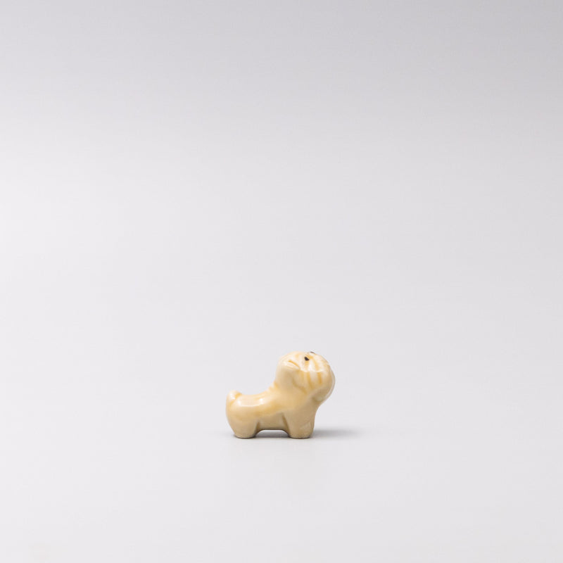 Chopstick Rest Beige Boxer Dog