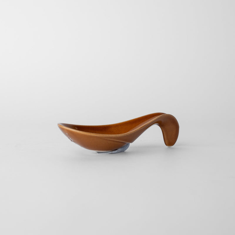 Tapas Spoon 12.5cm Toffee Glaze