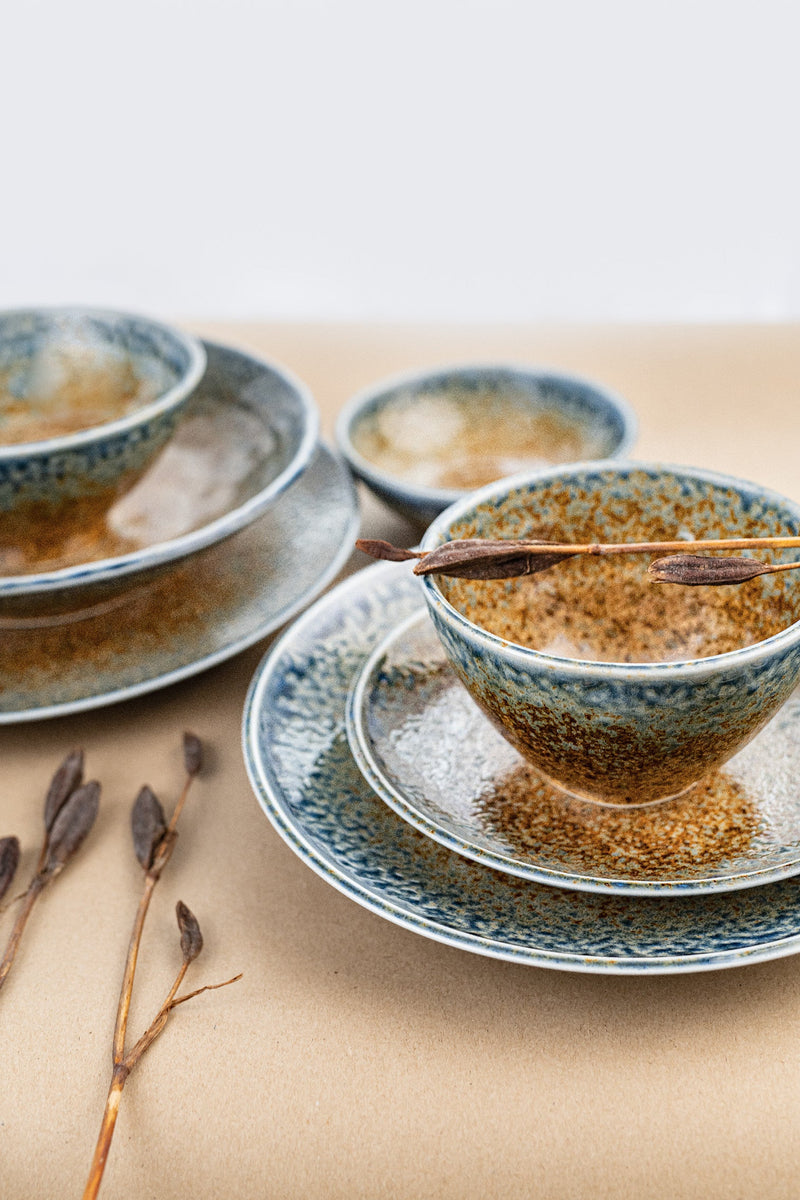 Bowl Deep 13cm Earth & Sky Glaze