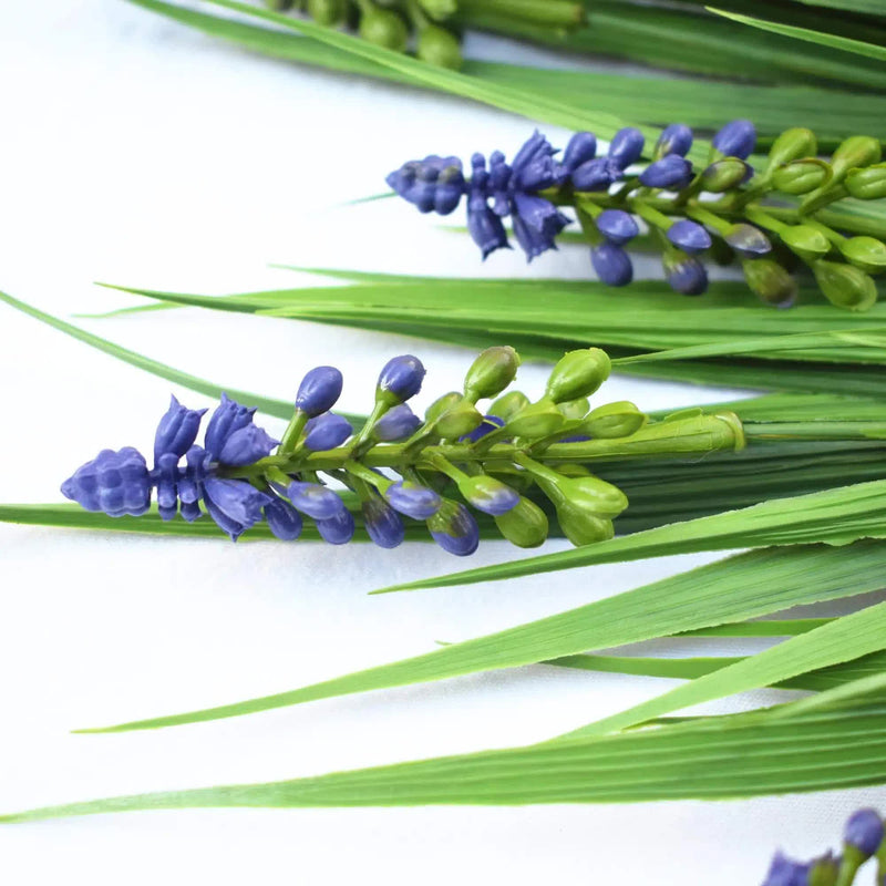 Artificial Dense English Lavender Stem UV Resistant 50cm