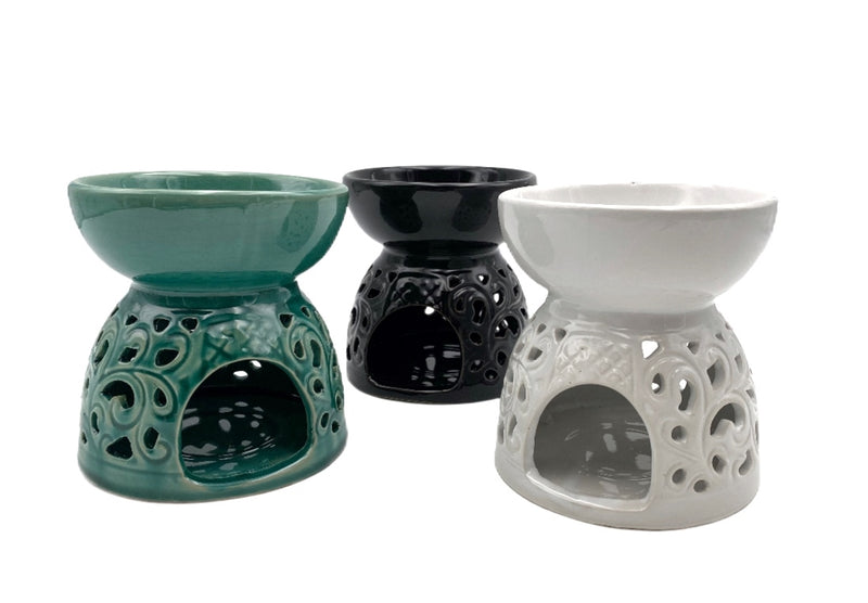 bulk 12 Jumbo Delux Oil Burner 3 Assorted 14cm