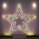 LED Ropelight 3-in-1 Star Flash Warm-Cool-Warm - Multicolor