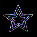 LED Ropelight 3-in-1 Star Flash Warm-Cool-Warm - Multicolor