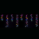 LED Dancing Cluster Icicles 9m Available in 2 Options - Warm White