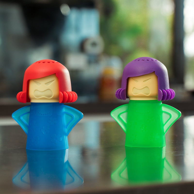3 Pcs MAD MAMA Microwave Cleaner – BPA-Free Steam Cleaning (Assorted Colors)