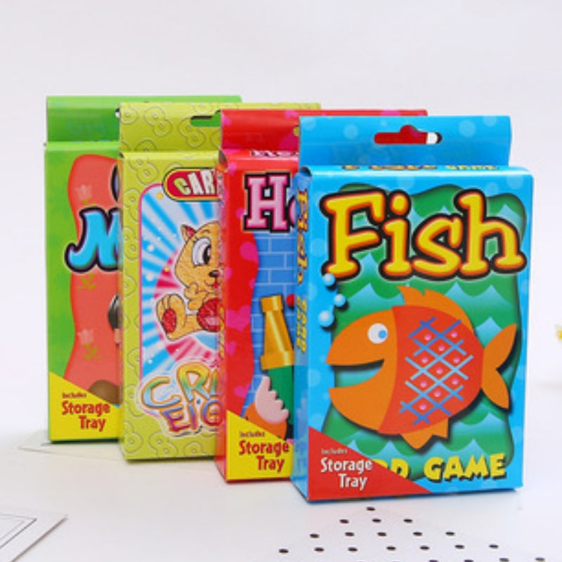 Crazy Eight Hearts Old Maid Fish Educational children card games - Fish