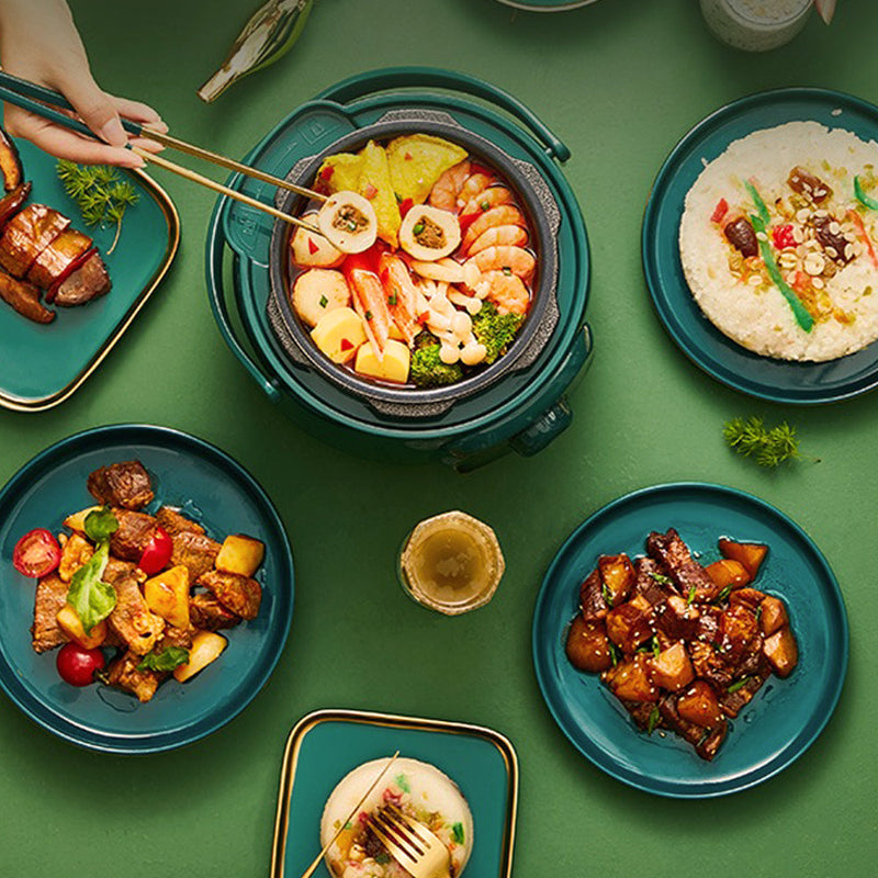 Hoper Layer Mini Electric Pressure Cooker – HL-MP160 3-Cup Small Rice Cooker