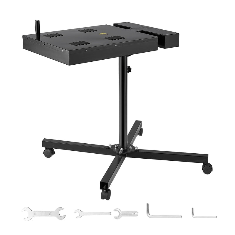 VEVOR Flash Dryer, 18 x 25 inch Flash Dryer for Screen Printing, High Power Silk Screen Printing Dryer with Height Adjustable Stand, 360° Rotation, X-Shaped Base, Steel T-Shirt Curing Machine