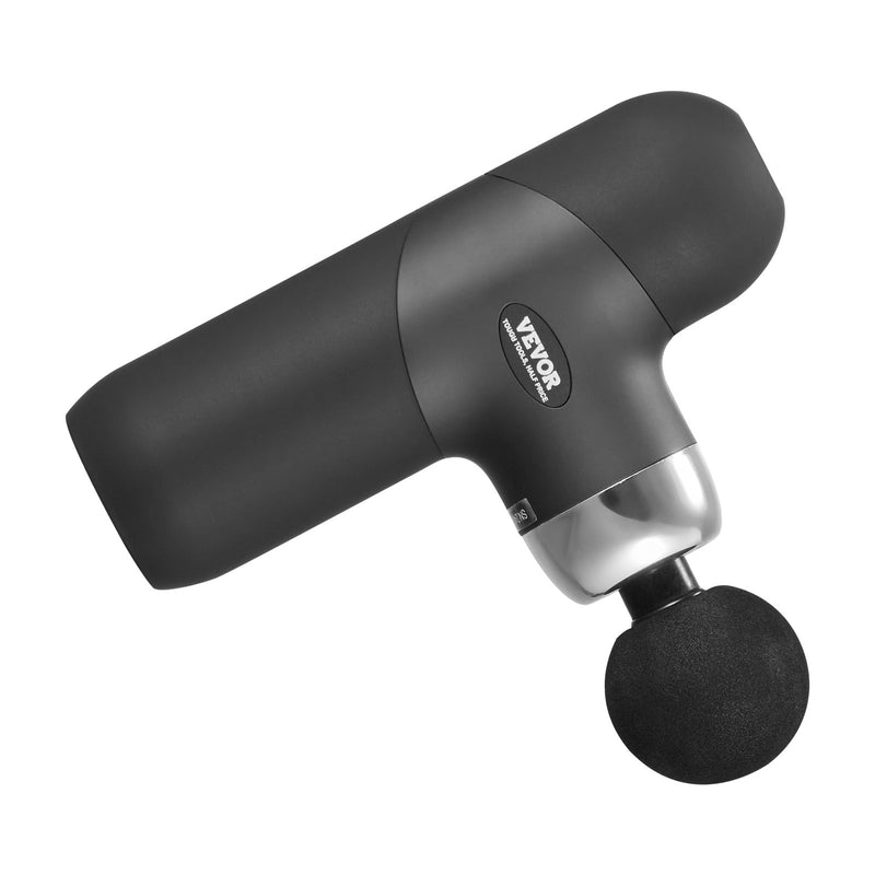 Massage Gun Deep Tissue, Percussion Muscle Massager for Athletes - with 4 Speed Levels & 4 Massage Heads, 7.4V 2500mAh Batteries, Handheld Mini Massage Gun for Pain Relief, Muscle Relaxation