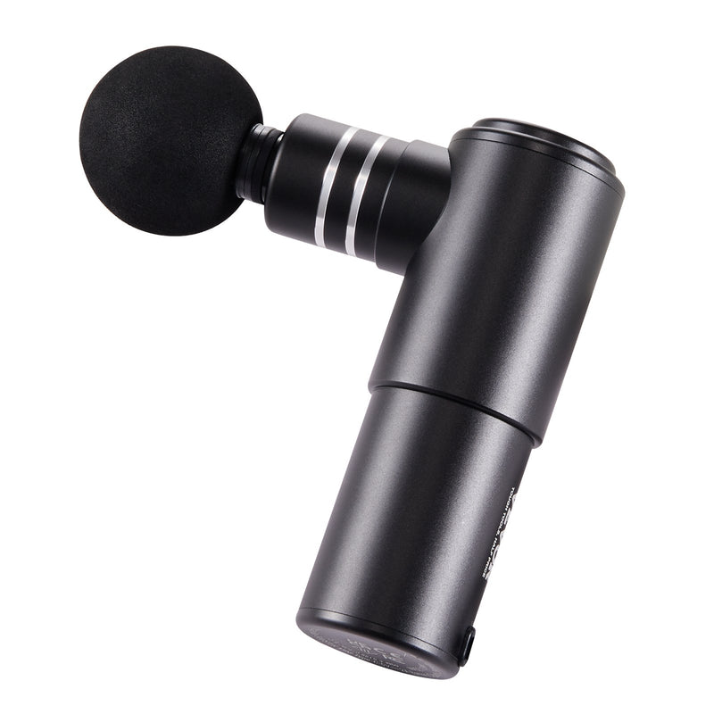Massage Gun Deep Tissue, Percussion Muscle Massager for Athletes - with 4 Speed Levels & 4 Massage Heads, 12V 2500mAh Batteries, Handheld Electric Massage Gun for Pain Relief, Muscle Relaxation