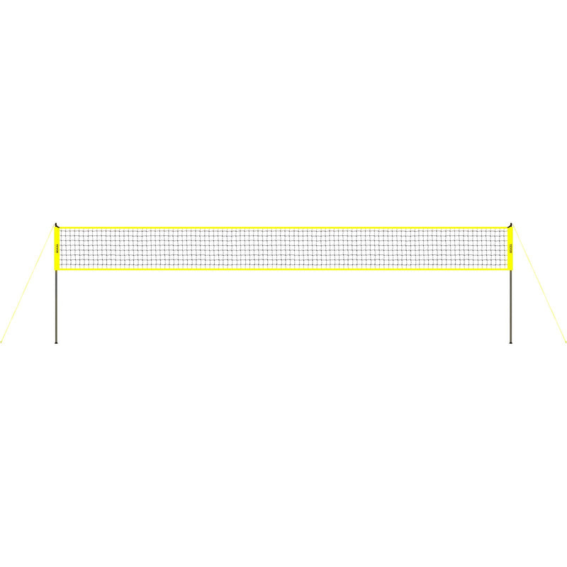 VEVOR Outdoor Portable Volleyball Net System, Adjustable Height Steel Poles, Professional Volleyball Set with PVC Volleyball, Pump, Carrying Bag, Heavy Duty Volleyball Net for Backyard, Beach, Lawn