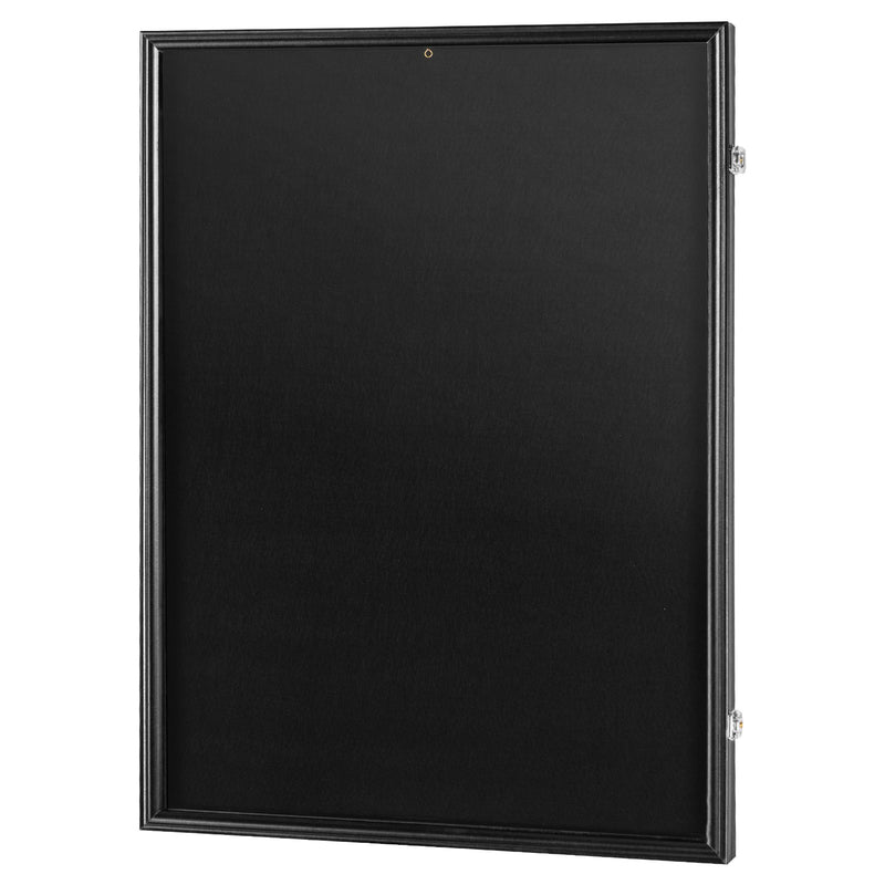 VEVOR 2PCs Jersey Display Frame Case, 590 x 790 x 40 mm, Large Lockable Sport Jersey Shadow Box with 98% UV Protection PC Glass and Hangers, for Baseball Basketball Football Hockey Shirt and Uniform